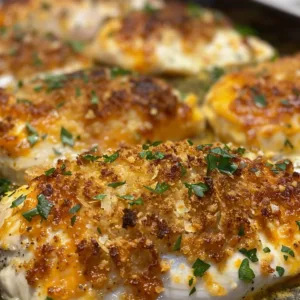 Baked Ranch Chicken Recipe 1 Delicious Baked Ranch Chicken served with herbs and spices