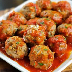 Baked Turkey Zucchini Meatballs 1 Baked Turkey Zucchini Meatballs served on a plate with fresh herbs