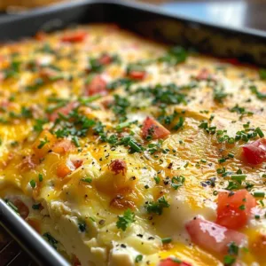 Cottage Cheese Egg Bake Recipe 1 Delicious cottage cheese egg bake served on a plate