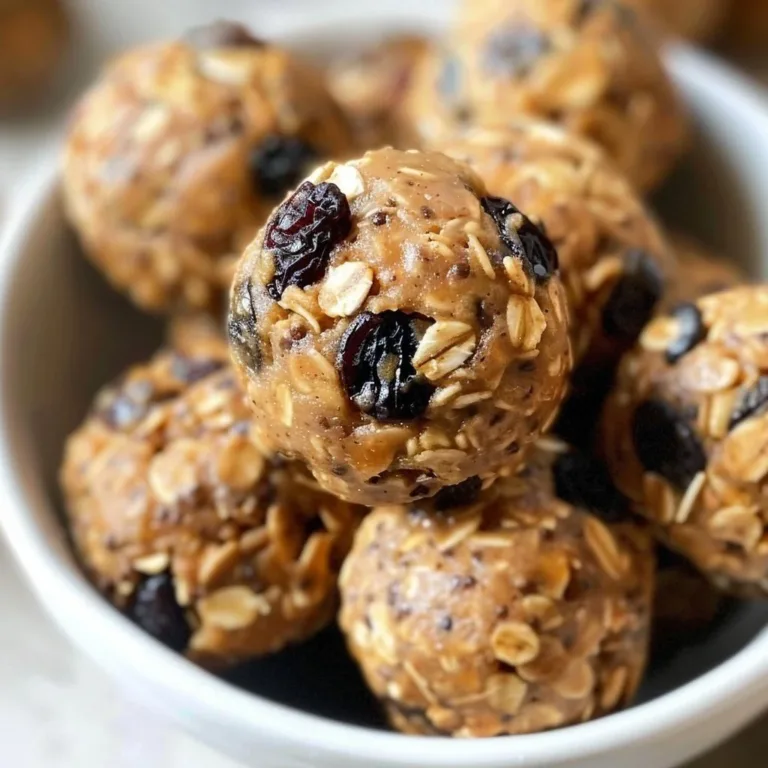 Homemade energy balls made with oats, nuts, and seeds for a healthy snack.
