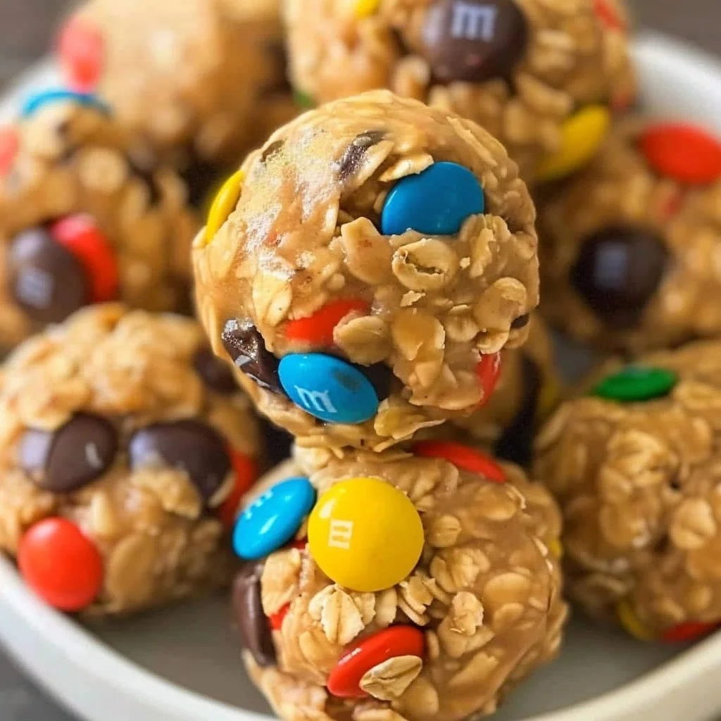 Healthy Recipes, High Protein Meals & Easy Meal Prep Ideas 11 Monster Cookie Protein Balls Recipe