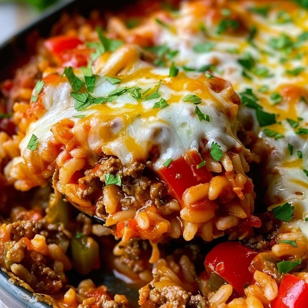 Healthy Recipes, High Protein Meals & Easy Meal Prep Ideas 9 Pepper Stuffed Casserole Recipe